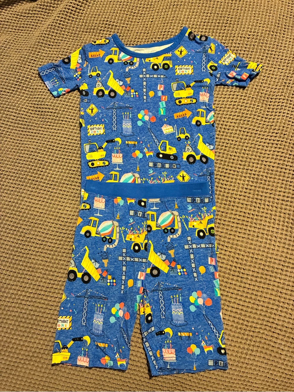 Little Sleepies Birthday Builders Pajamas